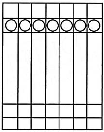 Эскиз 1005 решетки на окна
